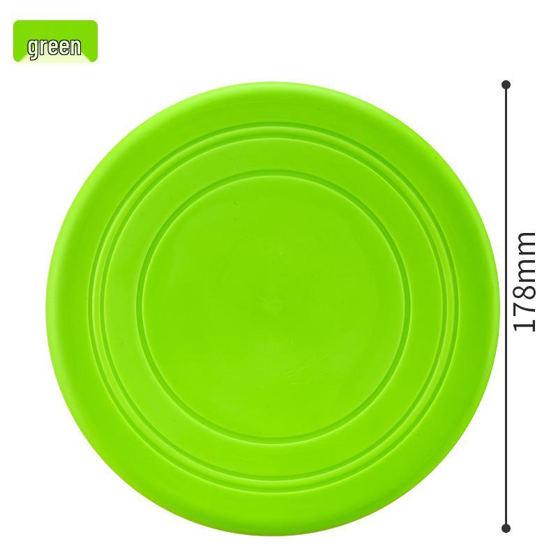 Soft Frisbee Dog Toy: Interactive Floating Training Disc for Puppies and Border Collies