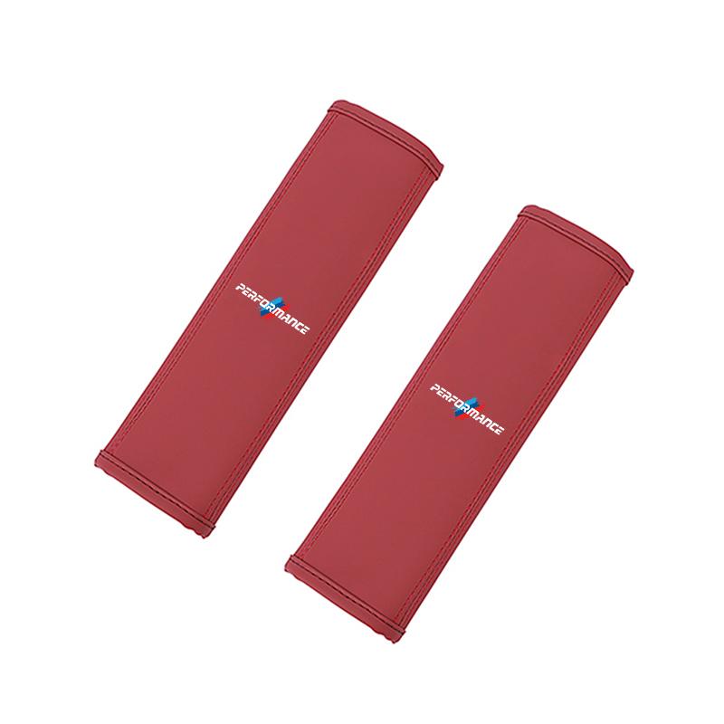 Car Seat Shoulder Belt Cover Protector Pad Accessories Sticker For BMW X1 X3 X4 X5 E46 E90 F20 E60 E39 F10 M1 M2 M3 M5 M6 E87 M KS6