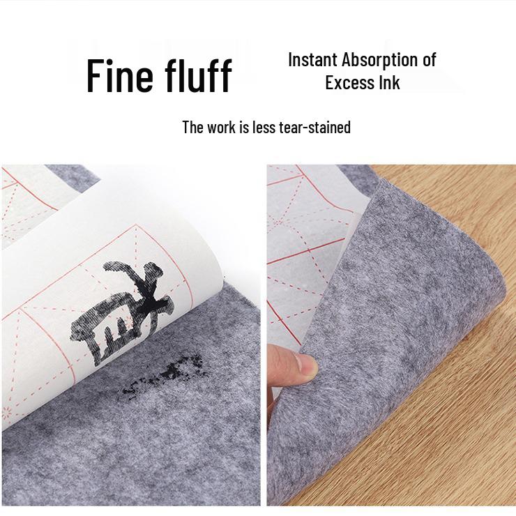 Утолщенная подкладка из войлока для практики китайской каллиграфии и живописи