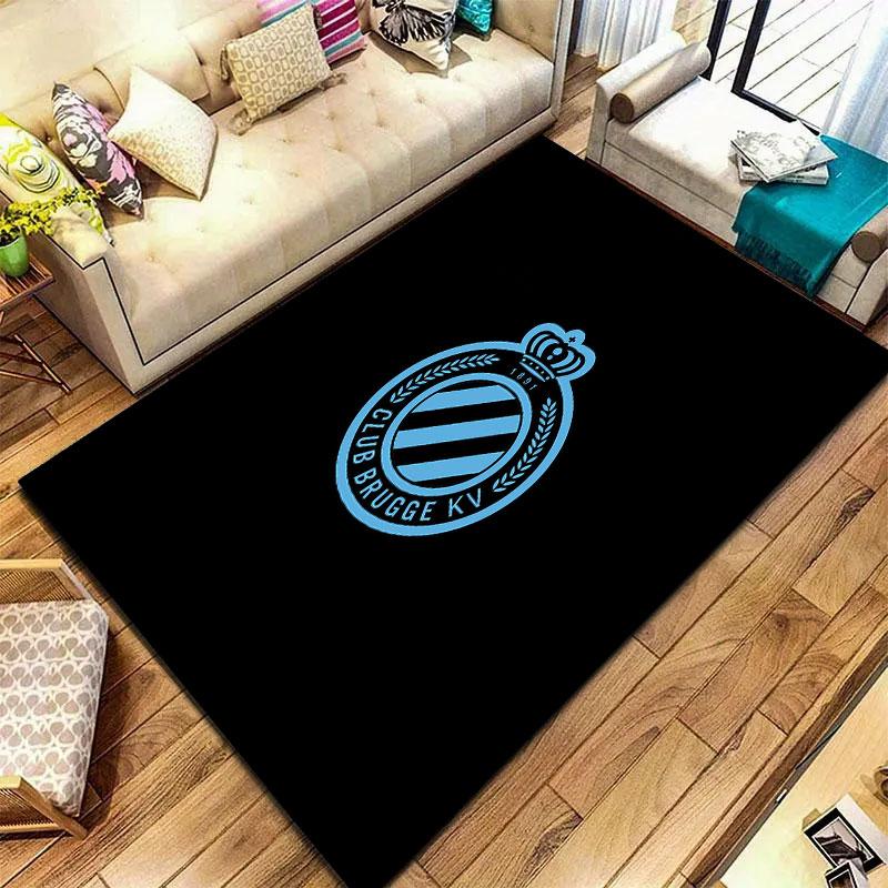 Club Brugge KV Carpet Rug for Living Room Bedroom Home Sofa Decoration,Kids play Non-slip Floor Mat
