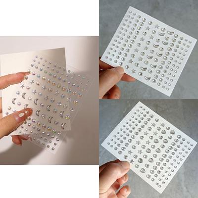 Наклейка в виде драгоценного камня Blowfish FUGU/кубическая наклейка в виде драгоценного камня/наклейка в виде лица/кубическая наклейка 3 вида, 3 шт., 1 набор