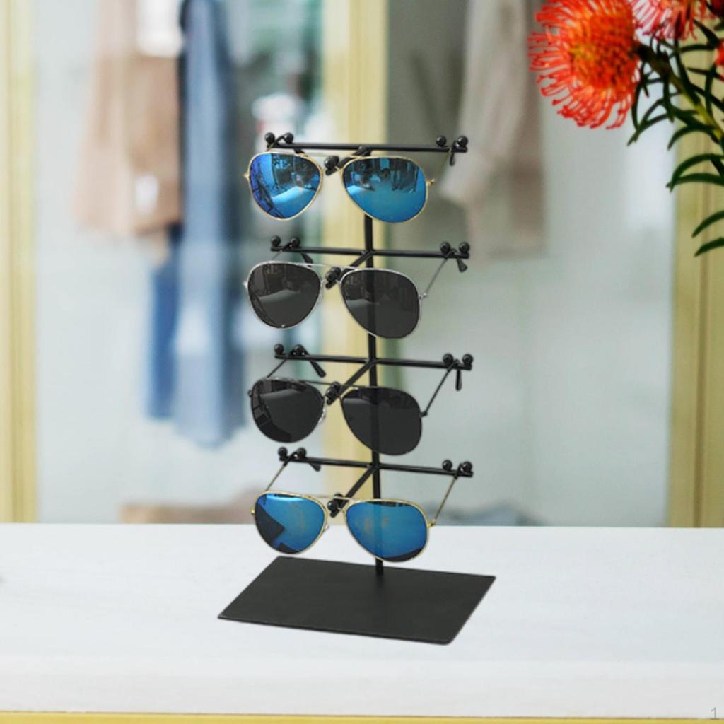 Стойка для очков Подставка для очков Металлическая оправа Съемный держатель для солнцезащитных очков Очки