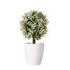 Горшечный Buxus Box Ball Растение Декоративный Искусственный Внутренний Садовый Горшок