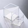 1PC 6 Size 20/25/35/40/50/60mm Mould Transparent Silicone Square Mold Epoxy Resin Molds for DIY Jewelry Making Tools