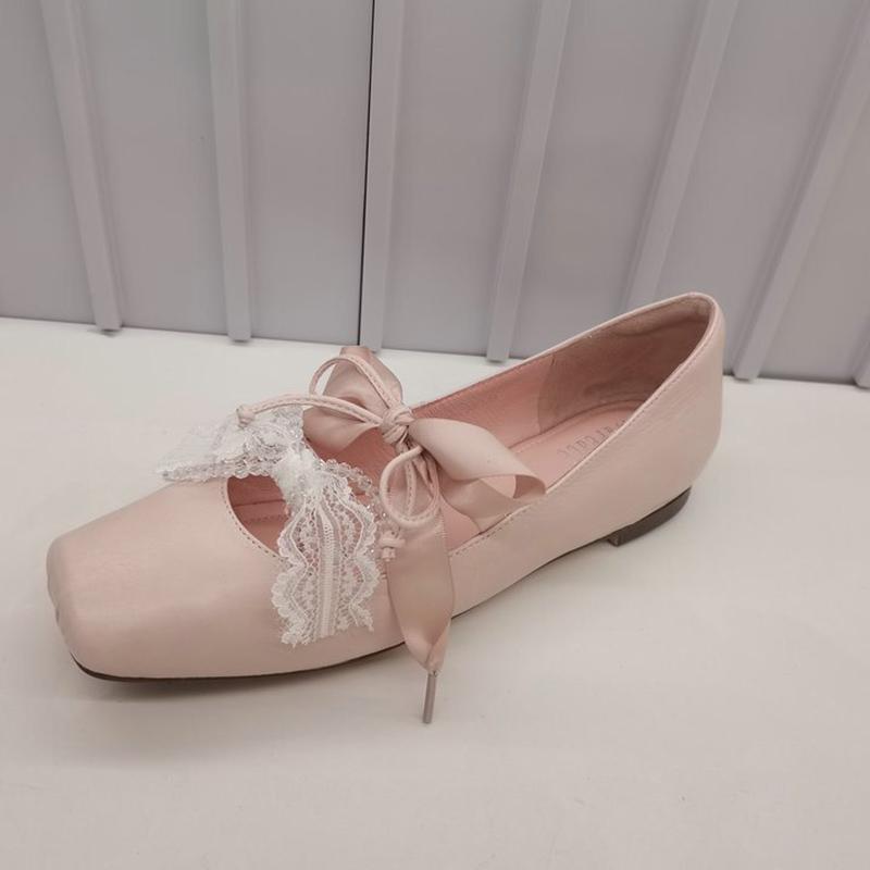 Модная весенне-осенняя женская обувь Мэри Джейн на внутренней платформе, модные неглубокие слипоны, женские лаконичные туфли в балетном стиле