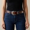 Pin Buckle Women Belt Punk PU Leather Waistbands Fashion Retro Waist Belt  Party