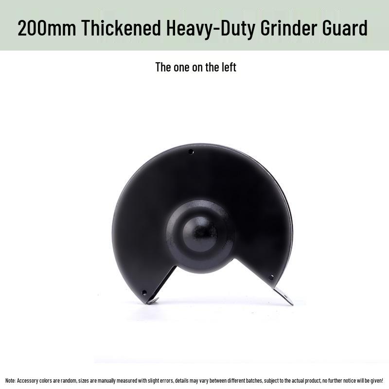 Bench Grinder Guard with Thickened Housing, 250mm Cover, and 200mm Safety Glass – West Lake Style.