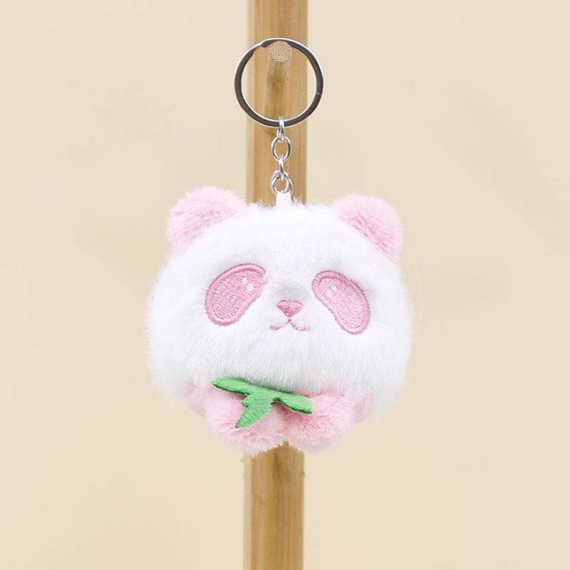 Милый плюшевый брелок-панда, супермягкий плюшевый мини-панда для украшения сумки