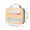 Zipper Markers Pen Storage Bag Large Capacity Watercolor Pen Stationery Bag  Student