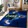 Argentina Football Player Carpet Suitable for Dining Room Bedrooms Entryway Game Room Anti-slip Rug Office home decor Gift for Festivals