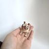 Статуэтка собаки, напечатанная на 3D-принтере, Коллекционная, Универсальное украшение для комнаты, Настольное украшение, Фигурка