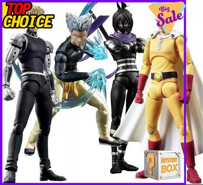 One Punch Man Сайтама Генос Гароу Фигурка Действия Секретная Коробка Сюрприз Подарочный Набор Аниме Коллекционная Игрушка Герой Злодей Косплей