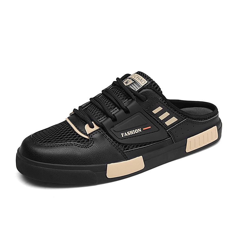 Мода 2024 Лето Мужская повседневная обувь Модные мужские полутапочки Мужская спортивная обувь Брендовая обувь Тапочки мужские Zapatos De Hombre