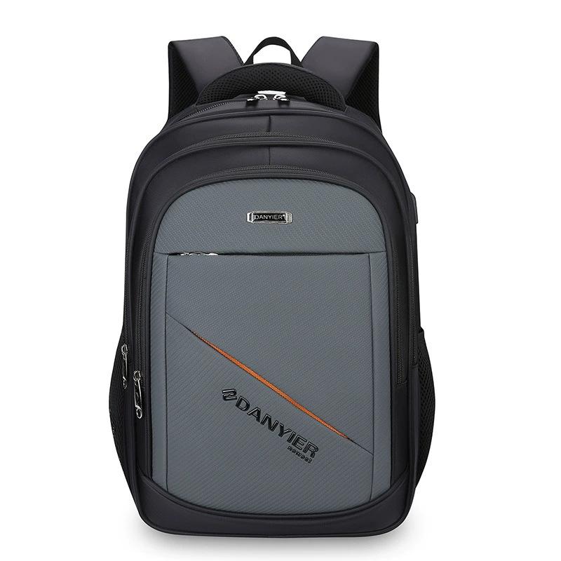 Рюкзаки с USB-зарядкой для мужчин, для старшеклассников и учеников средней школы, повседневные компьютерные рюкзаки большой вместимости для студентов