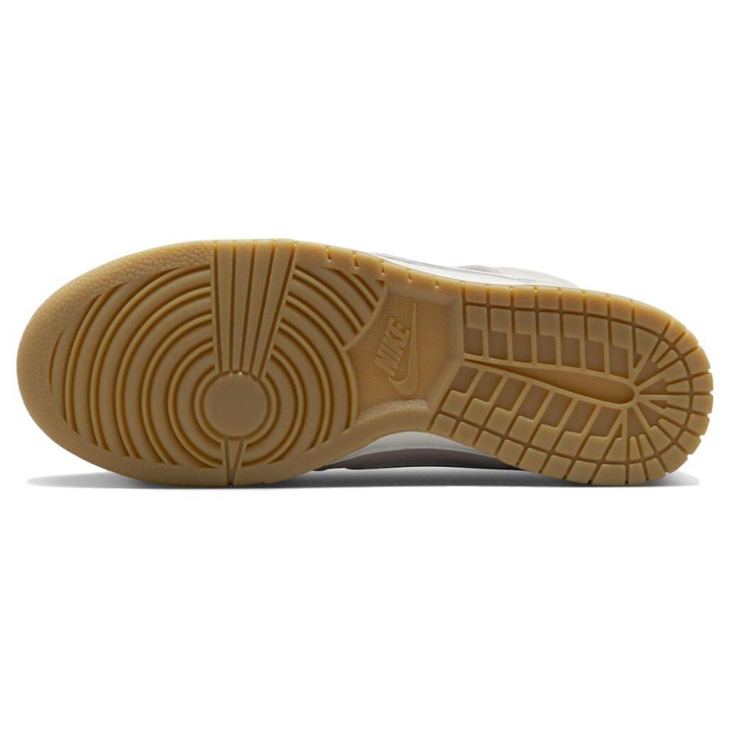 Nike Мужские кроссовки Dunk Mid Light Orewood Brown Gum кремовые гуава-Ice Gum-светло-коричневые DZ2533-100