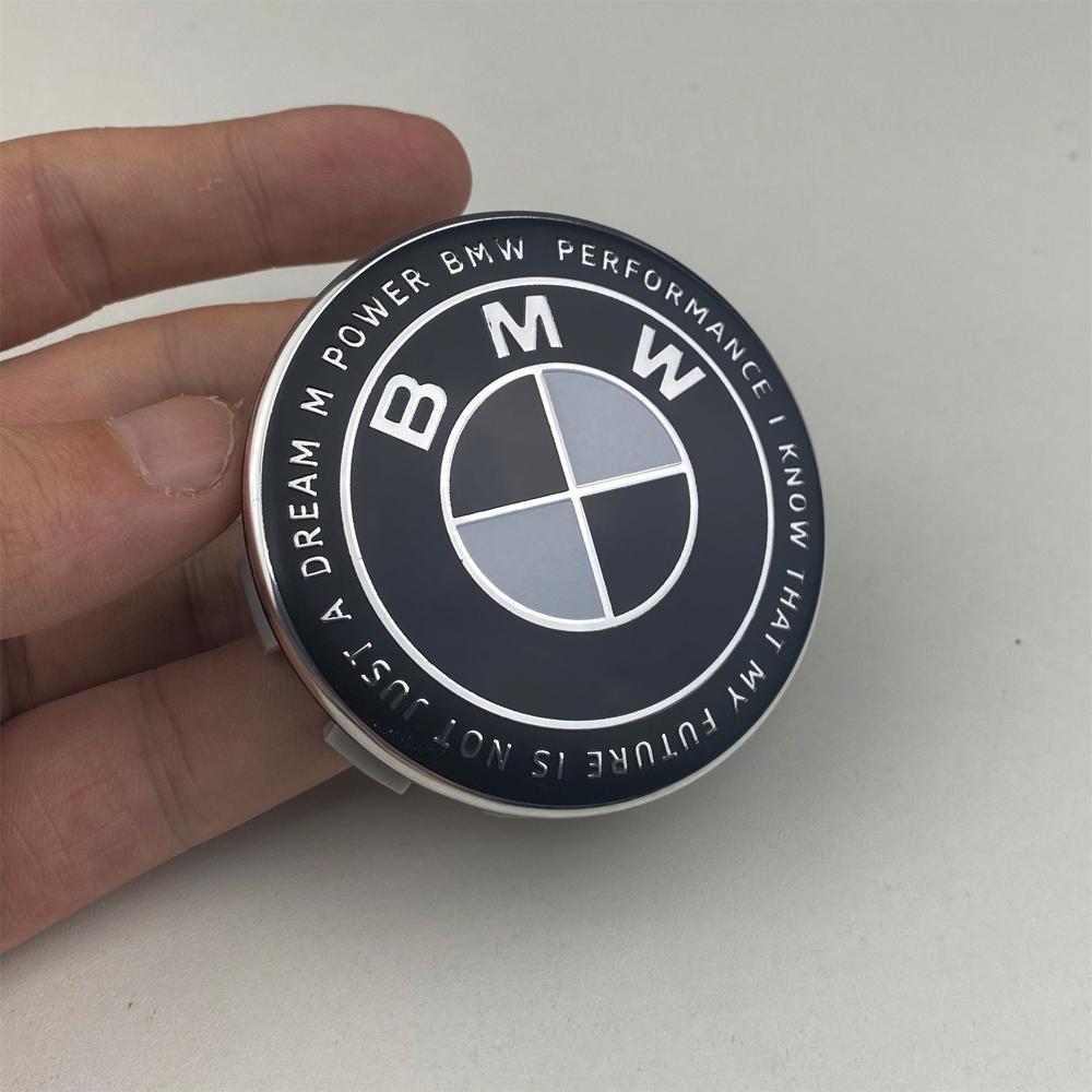 For BMW M For BMW F34 F10 F20 F48 F39 F30 F22 F32 E46 E90 E60 E39 E87 E90 E30 Badge Hub Caps 4pcs 56mm 68mm Car Wheel Center Covers Emblem