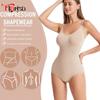 Flarixa Bodysuit Shapewear Women Full Body Shaper Tummy Control Slimming Sheath Butt Lifter Push Up Thigh Slimmer Abdomen Shaper
