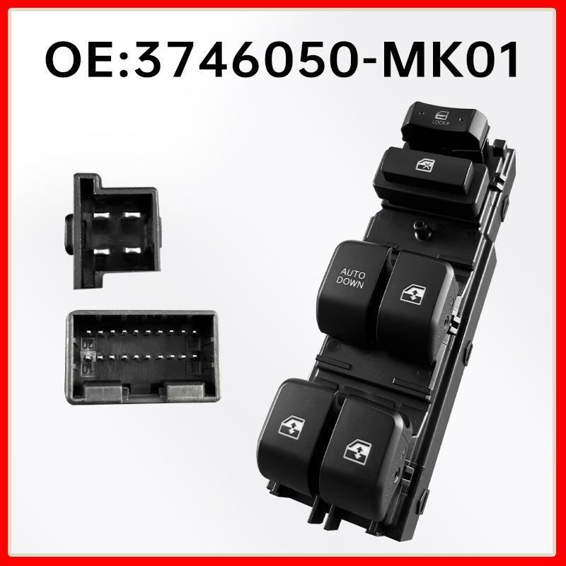 3746050-MK01: Driver's Side Window Regulator Switch for Changan Lingxuan/Yado DT.