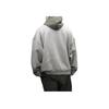 Fear of God Essentials Худи из флиса с нейлоном Темно-серый Овсяный/Чернильный Мужские Топы Серый 202SP244313F