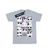 Boys Nightmare Before Christmas Many Faces Of Jack Squares T-Shirt