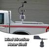 Safe Wind Direction Indicator Stable Anemometer Tail Fin Stabilizer Wind Part  Outdoor