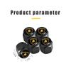 5Pcs Car Logo Wheel Tire Tire Valve Air Nut Cover Accessories For Lamborghini LP570 LP610 Urus LP700 LP770 Gallardo Aventador