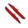 2X 24 LED Rear Bumper Reflector Brake Stop Running Light For Mazda3 2010-2013 MAZDASPEED3 Axela
