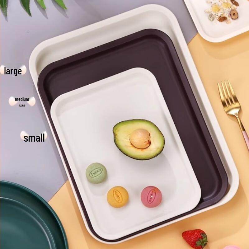 Molana Rectangular Plastic Storage Tray