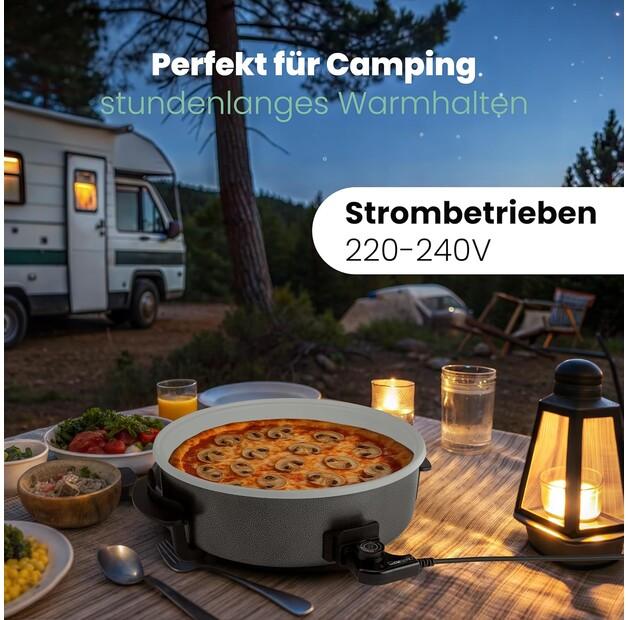 Frying Pan Clatronic PP 3570 C Partypfanne (263656)