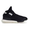 Y-3 Qasa High Черно-белые кроссовки унисекс Flat-White B35673