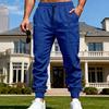 Spring/Autumn Men's Relaxed Fit Waffle Weave Casual High-Street Outdoor Sports Commuter Hip-Hop Workwear Breathable Sweatpants