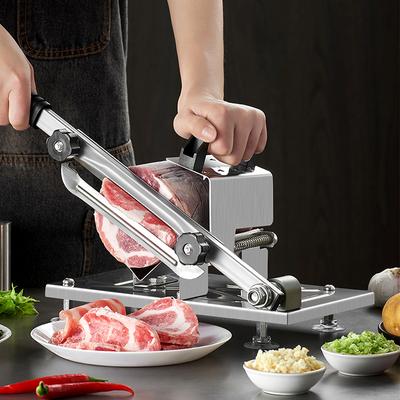 Овощерезка Процессор для замороженного мяса Режущая машина Резак для рулетов из баранины Фрукты Простая овощерезка Кухонный аксессуар Свиная грудинка