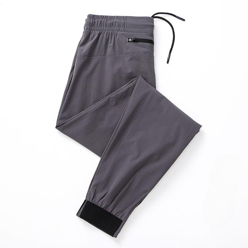 Summer Men's Running Sports Large Pockets Drawstring Leggings Loose Elastic Sports Pants Men S Casual Pants Clothing Work Pants Leisure Trouser