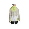 Adidas Stella McCartney Adizero Comfort Breathable Daily Training Casual Sports Jacket Women Brown Yellow Spliced Style FK9677