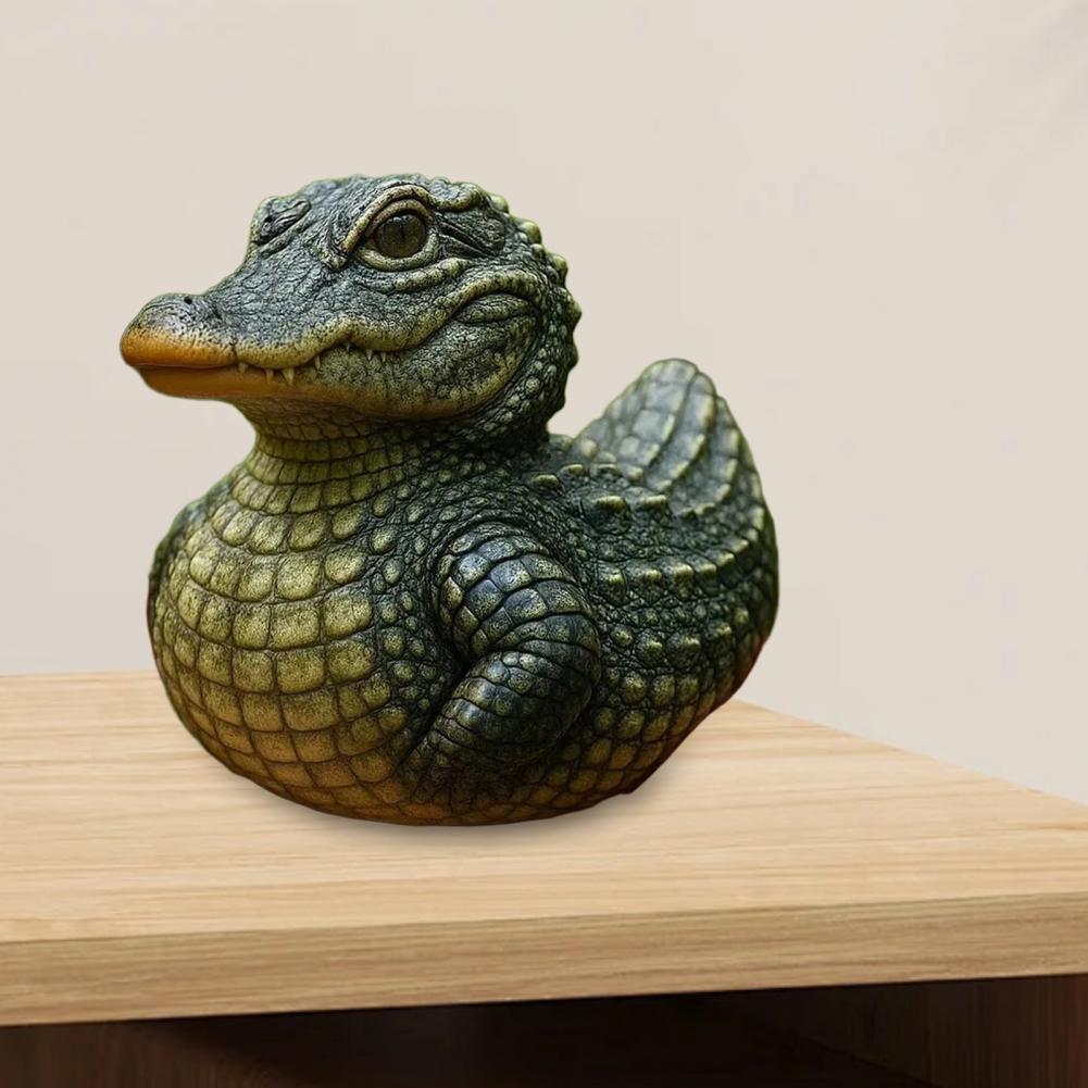Owl Figurine Resin Wildlife Ornament Wildlife Duck Figurine Resin Sculpture Eagle Buffalo Duck Ornament Nature Lover’s