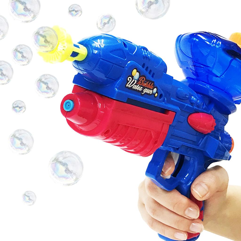 Twice the 2WAY Water Soap Bubbles 2WAY Water Gun Bubble Gun Bubbles Soap Bubbles Water 2in1 Toy Fun! & (1 Piece)