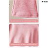 Girls Spring Autumn Winter Casual T-shirt Set Flared Pants Asymmetric High Neck Ribbed Brushed Top and Trousers Outfit