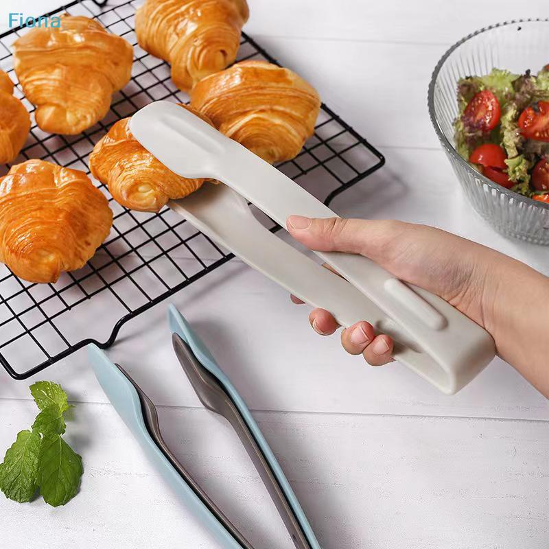 3 шт. Пластиковые щипцы для еды Кухонные щипцы Нескользящий зажим для приготовления пищи Инструменты для барбекю и салата Кухонные аксессуары для гриля