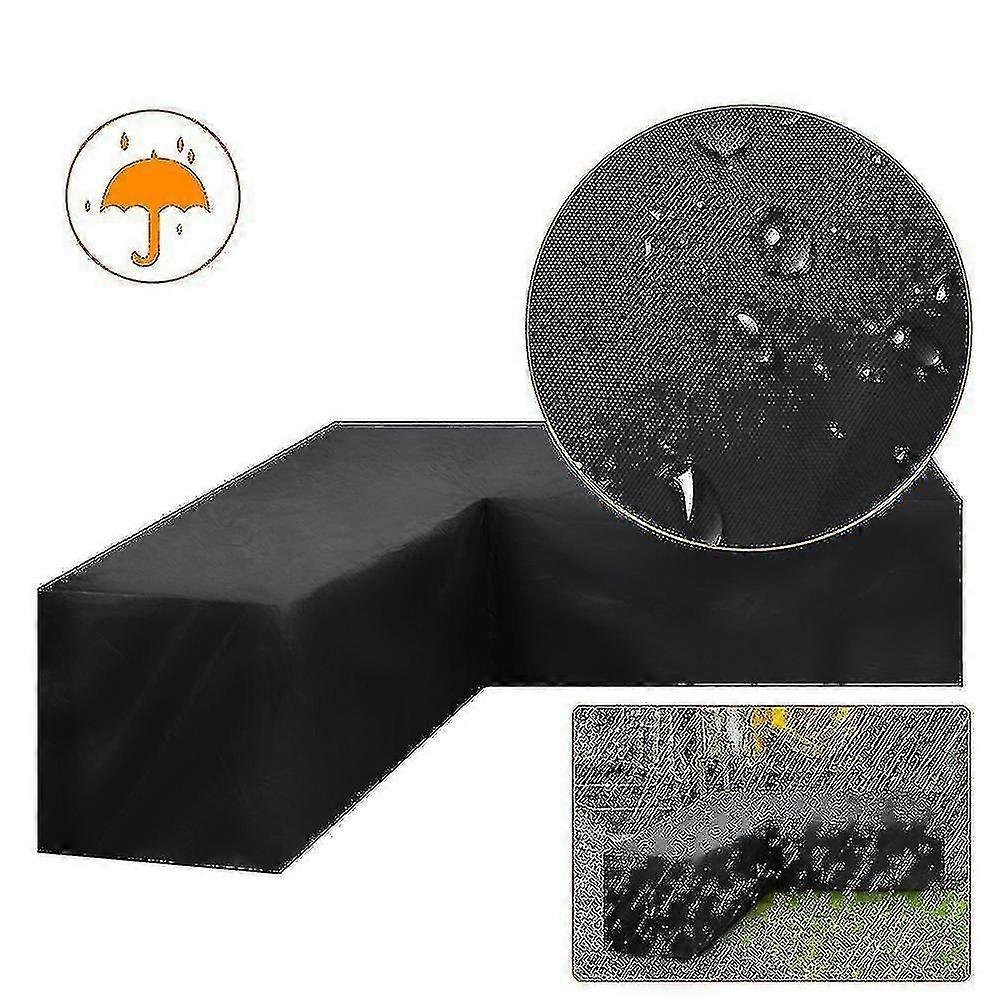 Corner Sofa Cover Waterproof Garden Furniture Cover Outdoor Combination Furniture Cover
