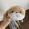 Cute Little Otter Plush Pencil Case Cartoon Animal Doll Pen Bag School Stationery Storage Supplies Plush Pencil Case