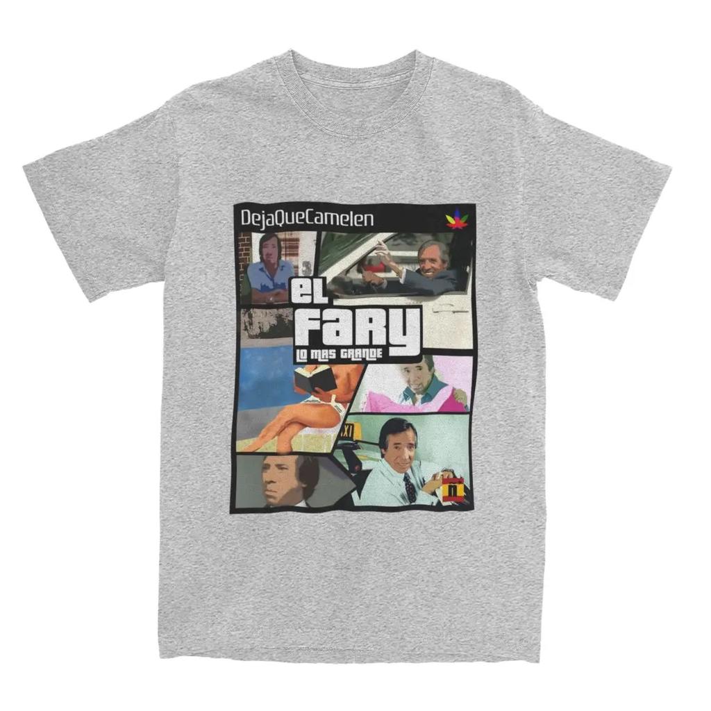 Streetwear T Shirt El Fary T Shirts spanish Leisure Tshirt for Adult Beach Y2K Basic Casual Short Sleeve Clothes