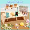 Ice Wooden Simulation Cream Shelf Children Puzzle Interactive Toy Gift For