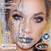 Eyeshare 1 пара контактных линз для косплея для глаз, разноцветные линзы для Хэллоуина, аксессуары для аниме, цветные линзы
