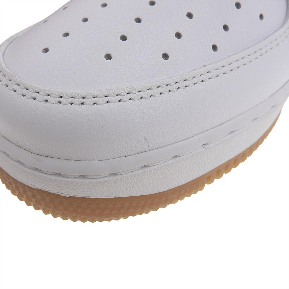 NIKE Men's Air Force 1 Low Color of the Month Bronze Jewel Shoes, White and Brown, 10.6" (FN5924-103) shoes 9(US) White / brownUsed