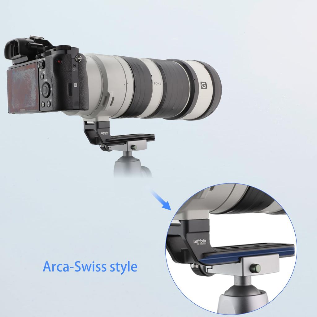 Кольцевое крепление для штатива Leftfoto для сменного объектива Sony FE mm G OSS Arca Swiss 200-600 f/5.6-6.3 - Style.