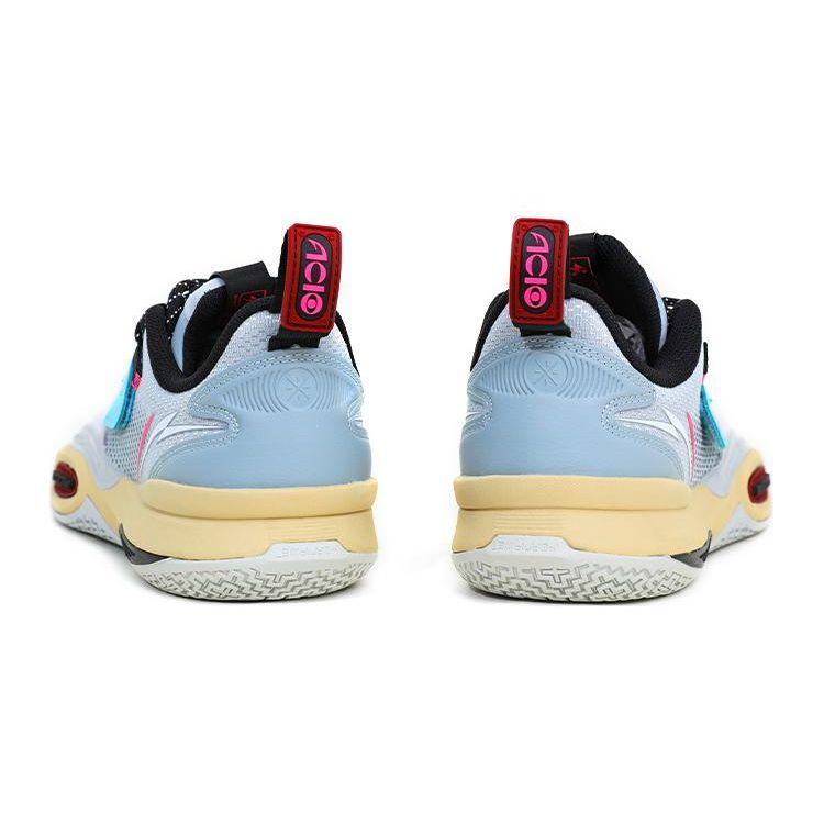 LiNing All City 10 V2 Basketball Shoes Comfortable Breathable Non-Slip Shock Absorbing Wear-Resistant Low-Top Kids Sneaker ABPS035-1