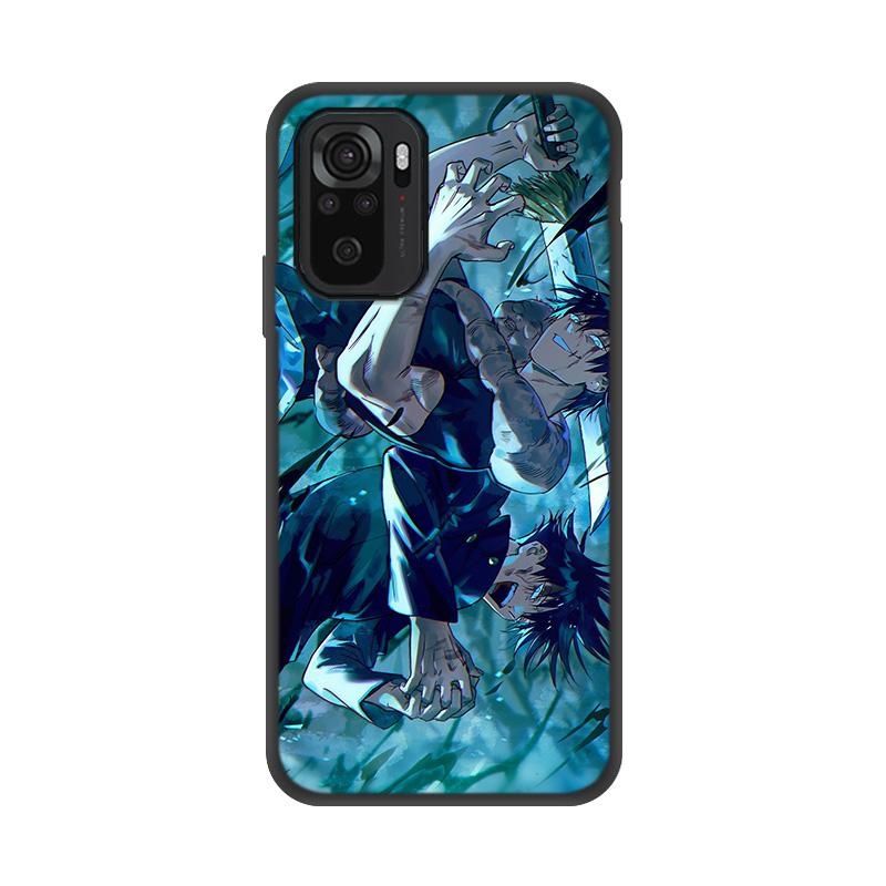 Чехол с аниме Jujutsu Kaisen для Xiaomi Redmi Note 11 10 9 Pro, чехол для Redmi Note 8 Pro 11S 8T 9T 9S 10S Note9 Pro, чехол Funda Etui