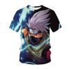 Short Sleeve T Shirt Naruto Japanese Cartoon Fashion Casual Children Men Clothing 3D Printed Short Sleeve Top Clothing