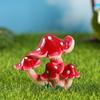 Creative ZAKKA Mushroom Moss Bonsai Display Ornaments
