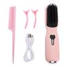 Cordless Hair Straightener Comb 11 Temperature Adjustment Fast Heating Antiscald Portable Straighten